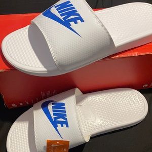 New Nike slides size 18